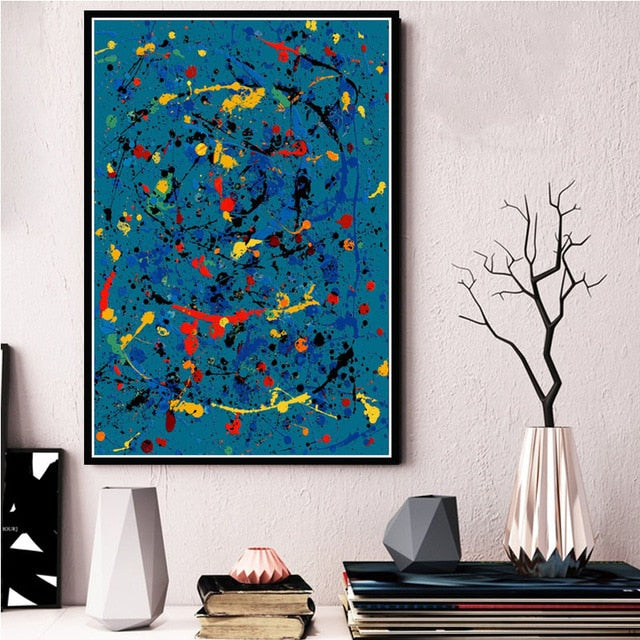 Famous Jackson Pollock Abstract Artwork - Pretty Art Online