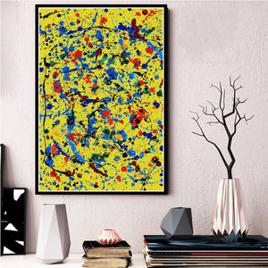 Famous Jackson Pollock Abstract Artwork - Pretty Art Online