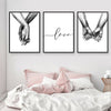 Holding Hands Love Wall Art - Pretty Art Online