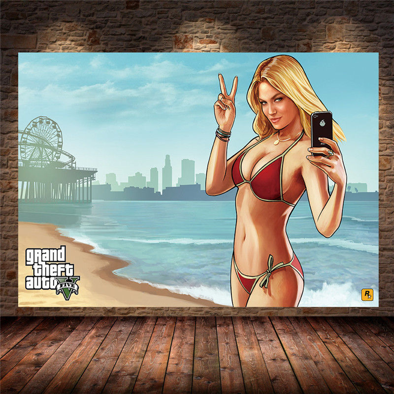 Grand Theft Auto Gameplay Artwork