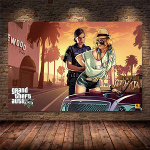 Grand Theft Auto Gameplay Artwork