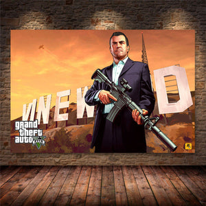 Grand Theft Auto Gameplay Artwork