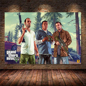 Grand Theft Auto Gameplay Artwork