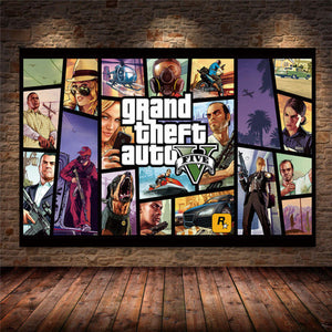 Grand Theft Auto Gameplay Artwork