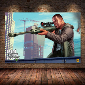 Grand Theft Auto Gameplay Artwork