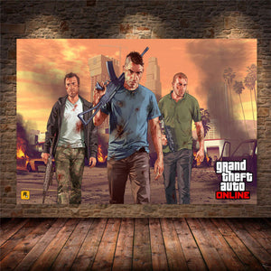 Grand Theft Auto Gameplay Artwork