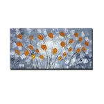 Abstract Flowers Oil Painting Canvas Art - Pretty Art Online