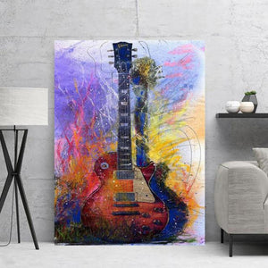 Magic Guitar Wall Artwork - Pretty Art Online