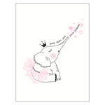 Doodle Nursery Art Cartoon Little Ballerina - Pretty Art Online