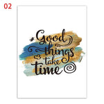 Good Things Take Time Artwork - Pretty Art Online