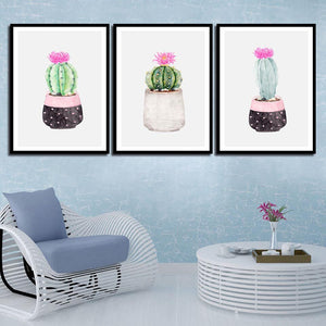 Nordic Cactus Posters