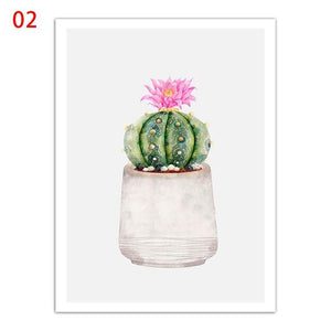 Nordic Cactus Posters