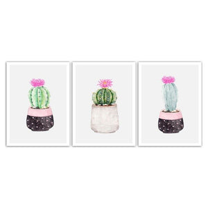 Nordic Cactus Posters