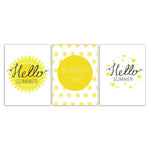 Hello Summer Wall Art - Pretty Art Online