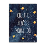 Oh The Places You'll Go Kids Room Wall Art