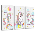 Unicorn Canvas Wall Art - Pretty Art Online