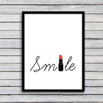 Smile Canvas Wall Art - Pretty Art Online