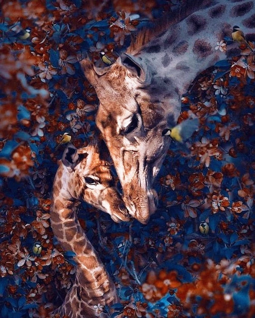 Oil Painting By Numbers Deer Canvas