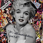 Graffiti Art Sexy Marilyn Monroe Artwork