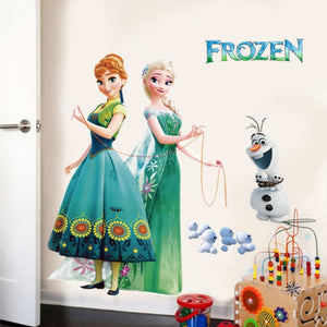 Cartoon Disney Frozen 2 Wall Stickers