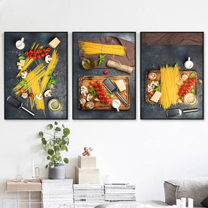 Food Art Modern Kitchen Decor