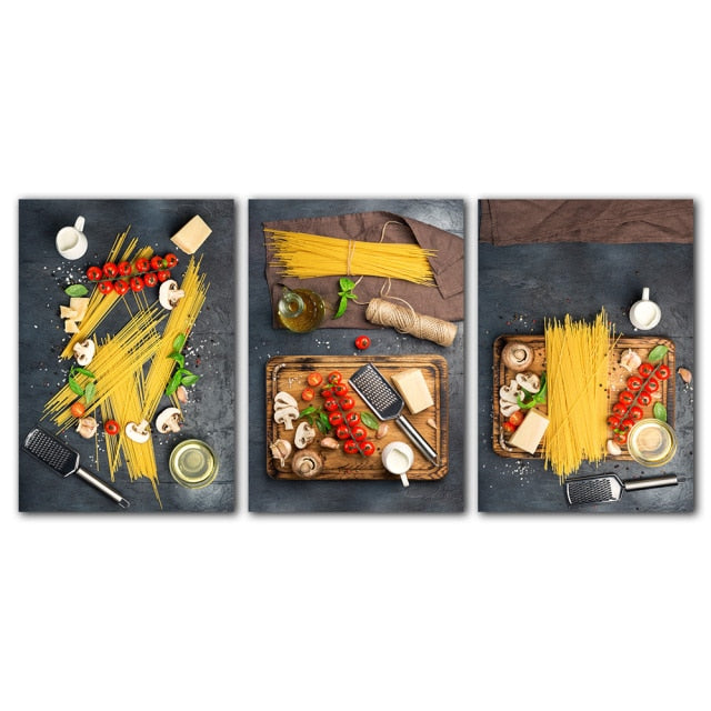 Food Art Modern Kitchen Decor