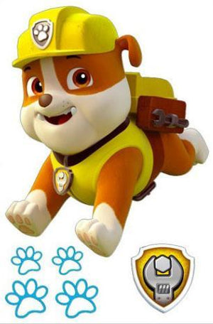 Cartoon 3D Paw Patrol Wall Stickers