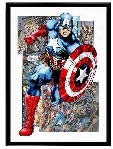 Classic Marvel Canvas Artwork