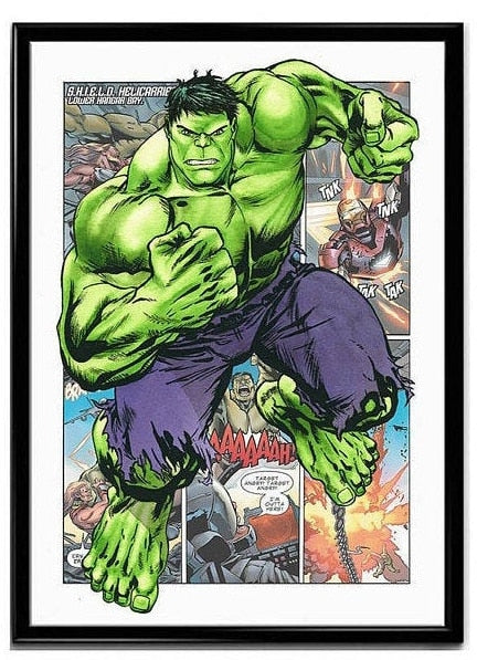 Classic Marvel Canvas Artwork