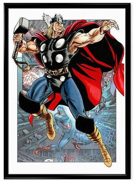 Classic Marvel Canvas Artwork