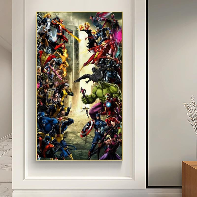 Marvel Superhero Poster