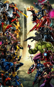 Marvel Superhero Poster