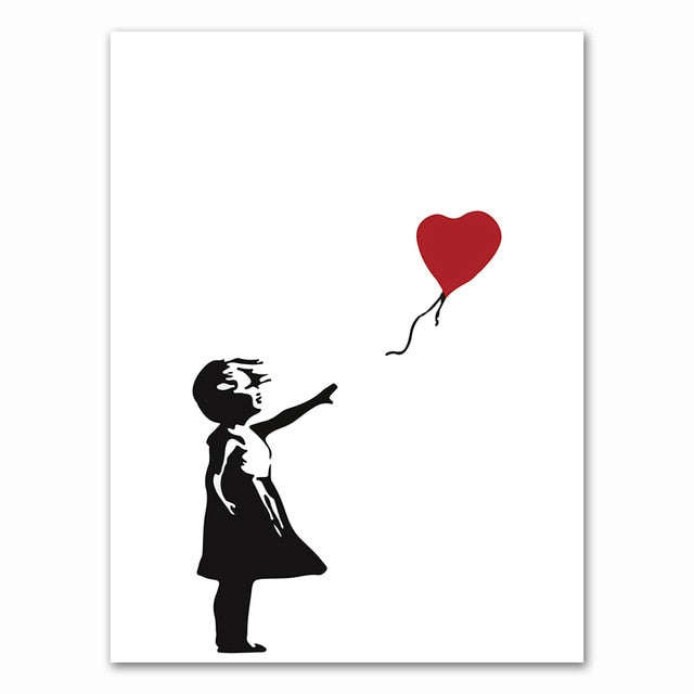 Rad Banksy Canvas Art