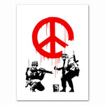 Rad Banksy Canvas Art