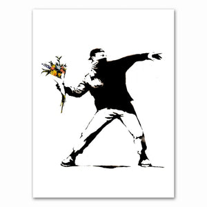 Rad Banksy Canvas Art