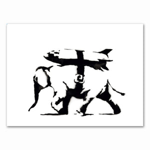 Rad Banksy Canvas Art