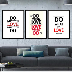 Do What You Love Wall Artwork