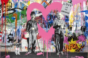 Banksy Artwork Love Is Answer Canvas