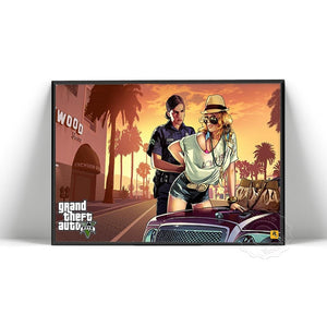 GTA Canvas Art