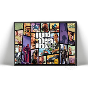 GTA Canvas Art