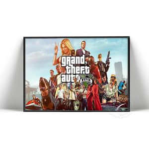 GTA Canvas Art