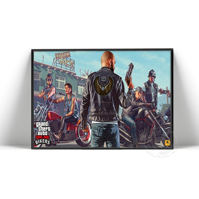 GTA Canvas Art