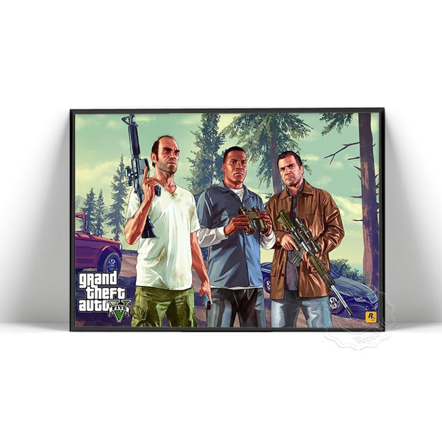 GTA Canvas Art