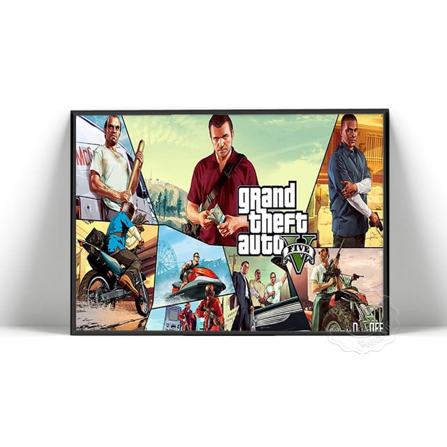 GTA Canvas Art