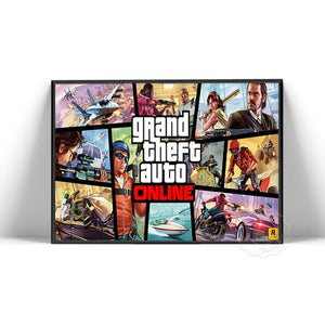 GTA Canvas Art