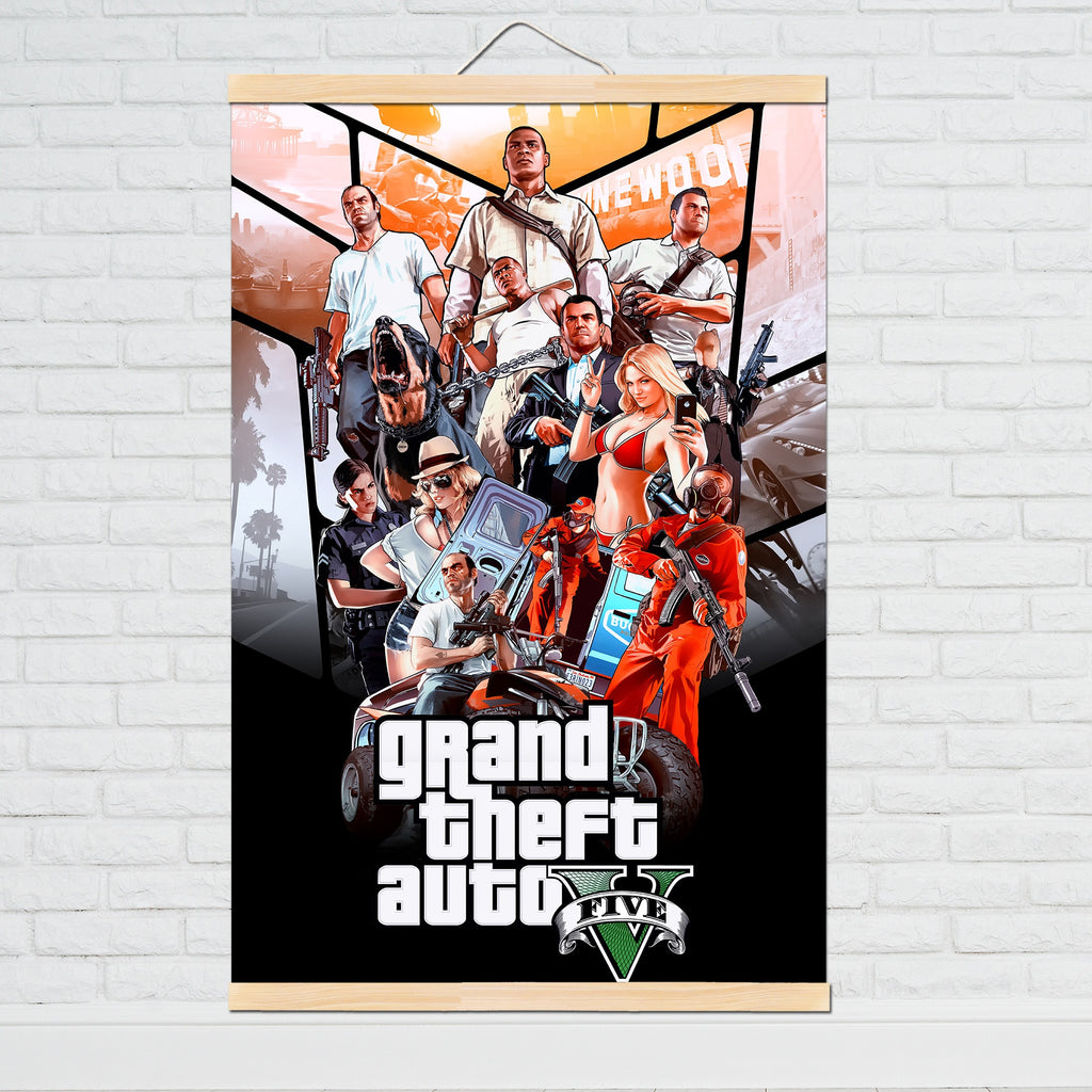 Grand Theft Auto V Gaming Room Art