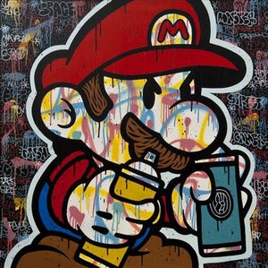 Mario Canvas Wall Art