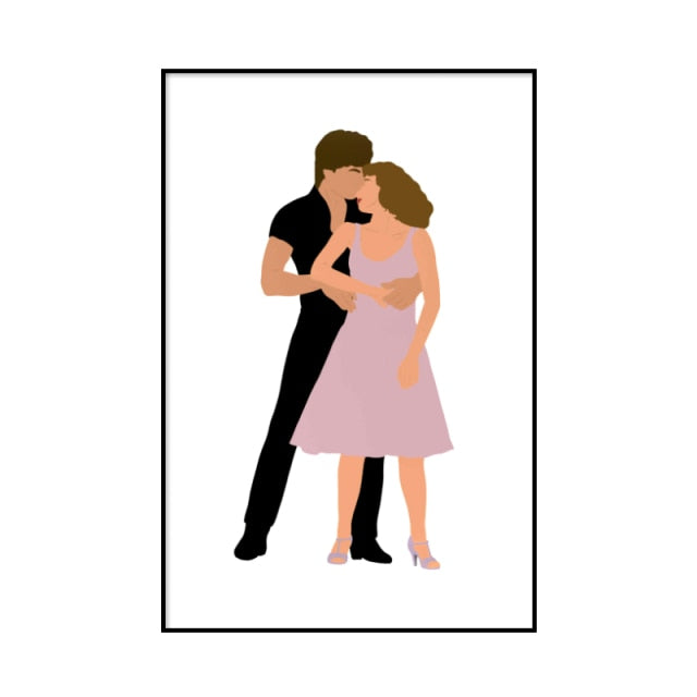 Grease Dirty Dancing Artwork