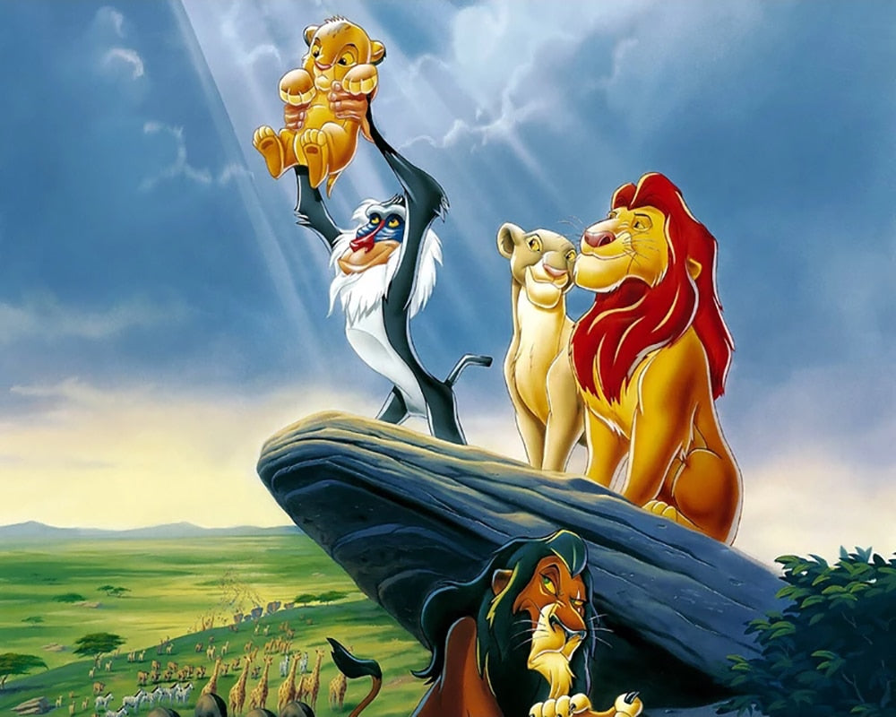Disney The Lion King Cross & Stitch Artwork