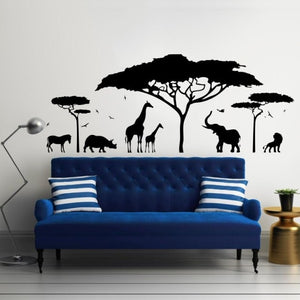 African Safari Wall Decals